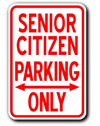 senior parking