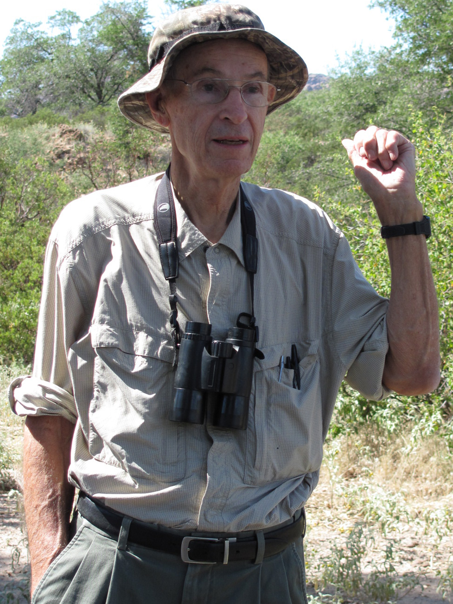 The late Bob Witzeman, Birdwatcher in Chief
